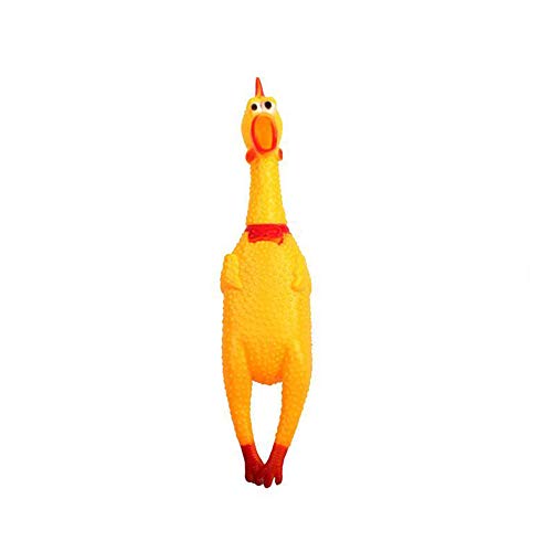 U-M Gritando pollo divertido grito de pollo juguete vocal juguete para mascotas para niños o adultos, 1 unids