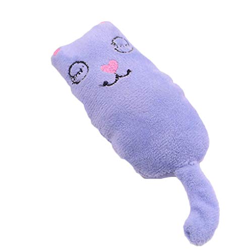 U-M Masticar mascotas juguetes de peluche lindo de dibujos animados de peluche de terciopelo mordedura dentición remolcador de animales de guerra j