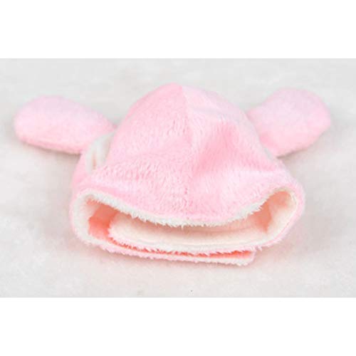 UKCOCO Disfraz de Gato Adorable Sombrero de Orejas de Conejo para Perros, Tocado para Mascotas, Gorro Decorativo para Fiestas, Accesorio para Fotos para Cachorros de Perro (Pink- M)
