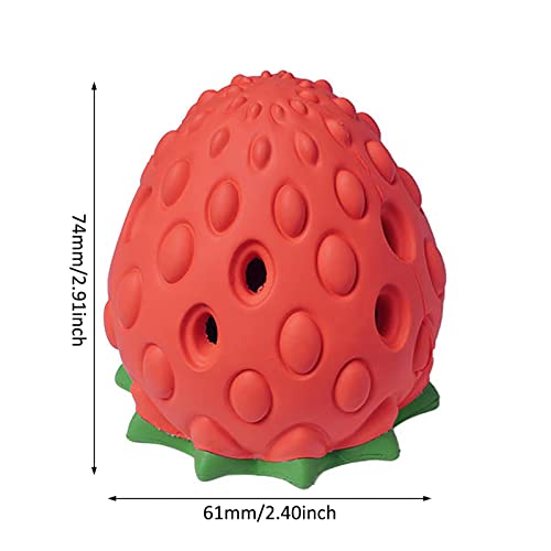 UOGAR Juguete para Masticar Frutas para Perros - Juguetes para Perros duraderos e indestructibles - Juguetes para Masticar para Perros Grandes y medianos - Juguete Interactivo para Perros no tóxico