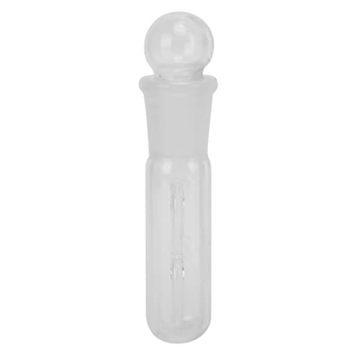 WNUV Trampa de Planaria, Tubo de Trampa de Sanguijuela Planaria de Vidrio Transparente para Camarones Rojos de para Camarones Enanos para Camarones Cereza(Receptor de 2 Hoyos)