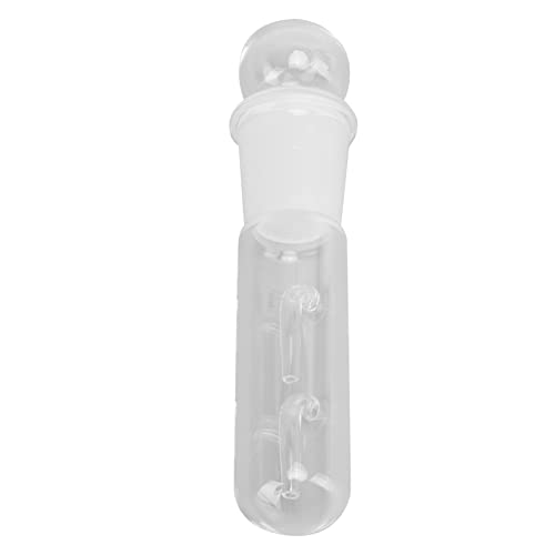 WNUV Trampa de Planaria, Tubo de Trampa de Sanguijuela Planaria de Vidrio Transparente para Camarones Rojos de para Camarones Enanos para Camarones Cereza(Receptor de 2 Hoyos)