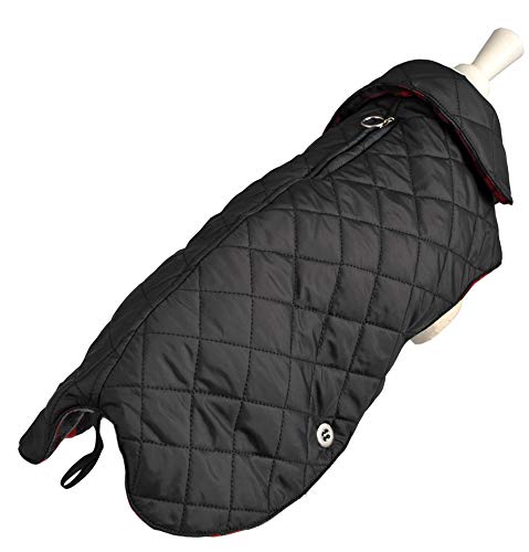 Wouapy - Abrigo Mat de Wouapy en Talla 36, diseño Elegante Que Protege a su Perro de Las Intemperias para Perros