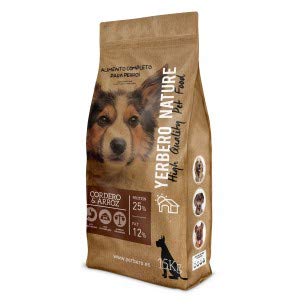 YERBERO Nature Cordero y ARROZ Comida Premium para Perros 15kg