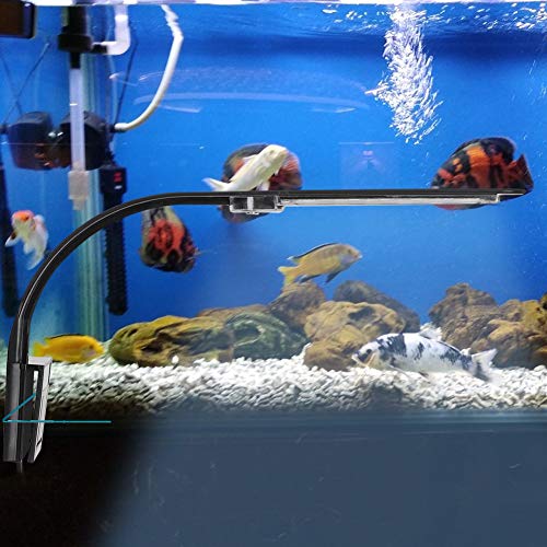 YOUTHINK Pecera Luz Acuario Mini Led Clip Luz Plantas de Agua Lámpara de Iluminación Accesorio Enchufe de la Ue 220V(X5)
