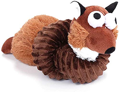 YZ-YUAN 4 Piezas de Cuello Largo con Forma de Animal, muñeco de Peluche, Juguete para Perros, Limpieza de Dientes, molares, Entretenimiento, Accesorios interactivos para Mascota