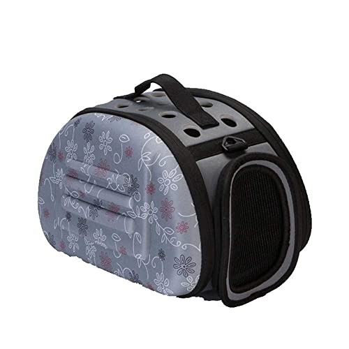 ZHWDD Bolso con Bolsa de Mascotas Plegable Paquete portátil (Color: Rosa) qujunji (Color : Gray)